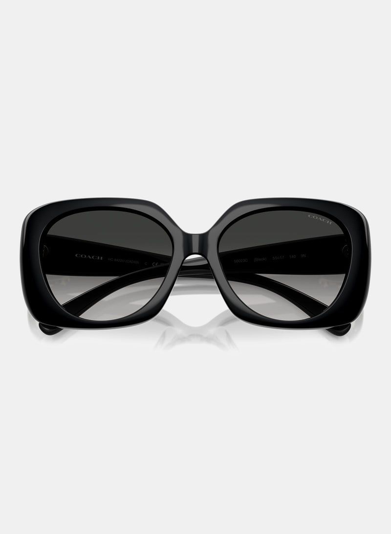 كوتش نظارة شمسية بإطار كامل مربع 8422U, 55, 5002, 3C - Image 4